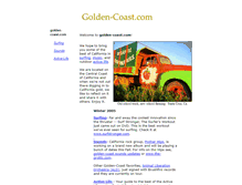 Tablet Screenshot of golden-coast.com